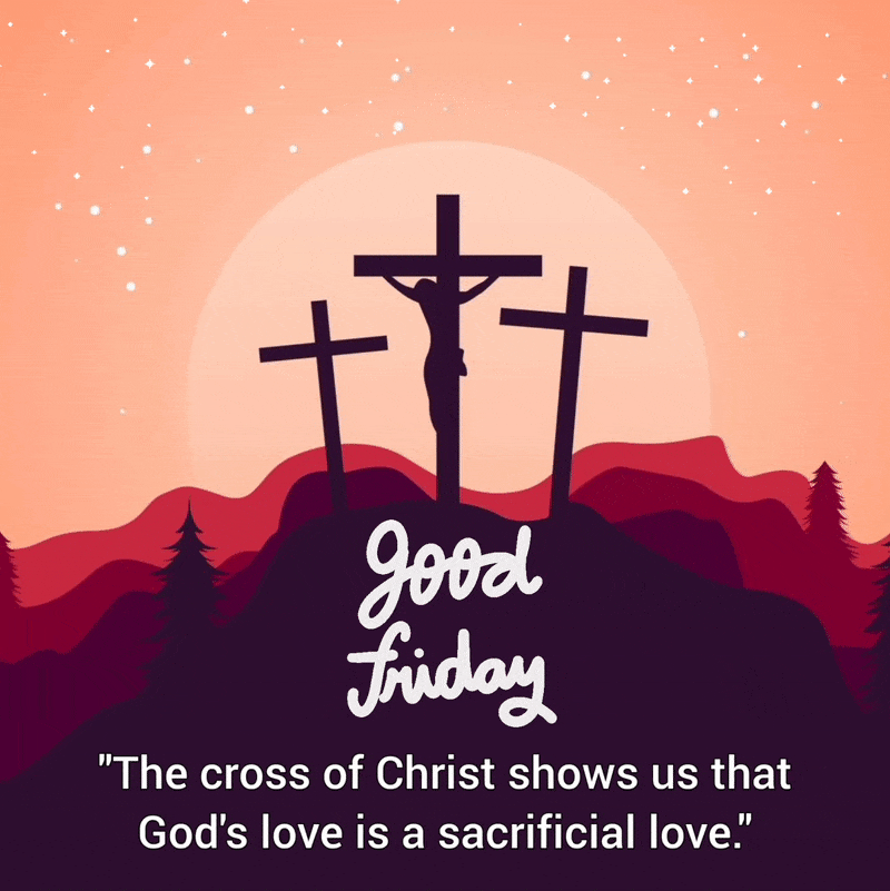 Blessed Good Friday Quotes GIF, Good Friday GIF