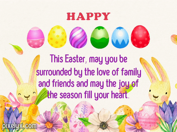 10 Beautiful Happy Easter Funny GIF Images 2024 | Animated Happy Easter Images Free